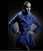 Casaco em pura Lã Azul NexyCat